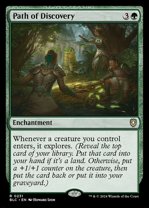 Path of Discovery · Bloomburrow Commander 231/356