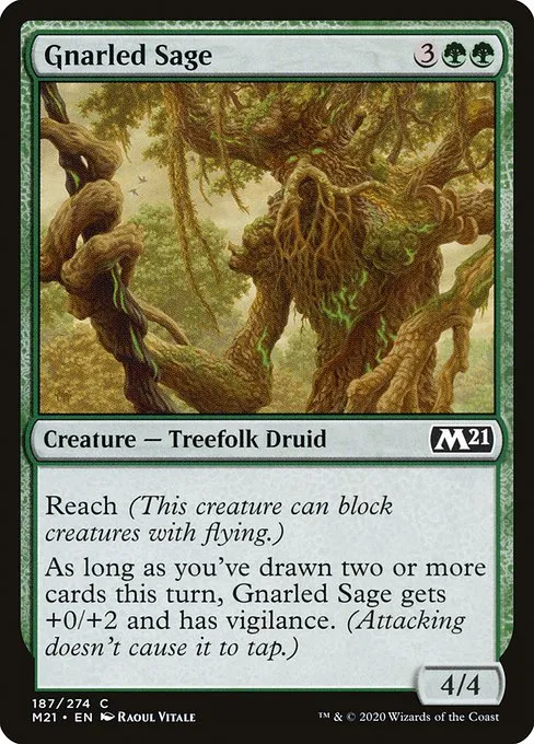 Gnarled Sage · Core Set 2021 187/397