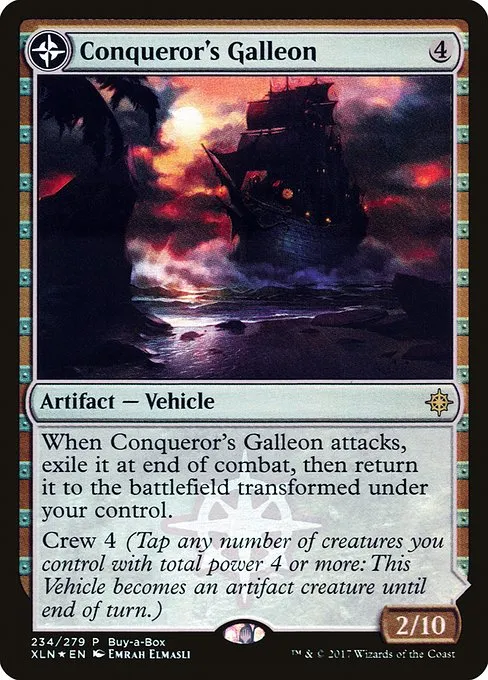 Conqueror's Galleon // Conqueror's Foothold · XLN Treasure Chest 234/10