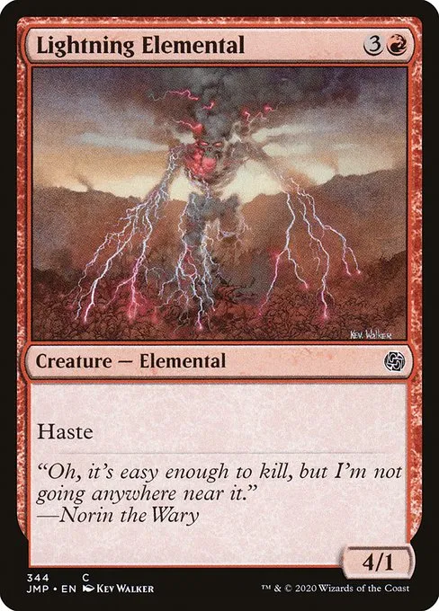 Lightning Elemental · Jumpstart 344/497