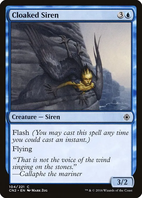 Cloaked Siren · Conspiracy: Take the Crown 104/222