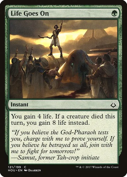 Life Goes On · Hour of Devastation 121/209
