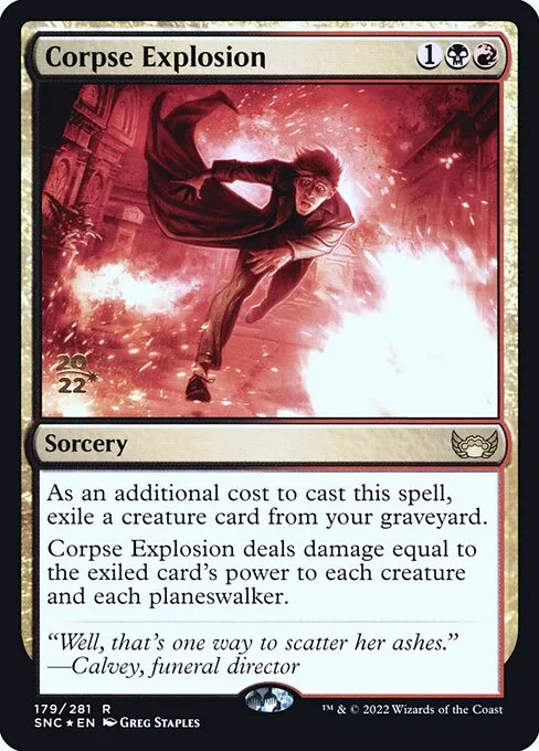 Corpse Explosion · Streets of New Capenna Promos 179s/161