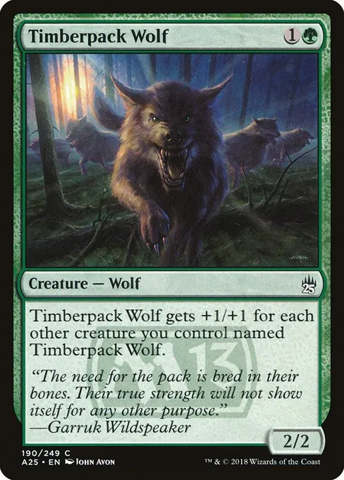 Timberpack Wolf · Masters 25 190/249