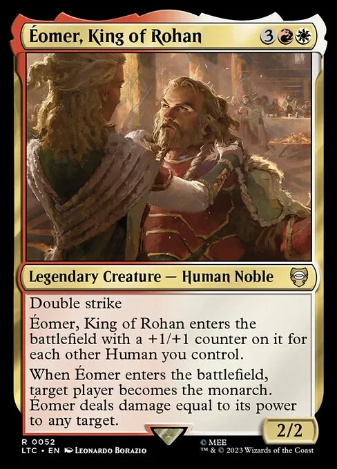 Éomer, King of Rohan · Tales of Middle-earth Commander 52/591