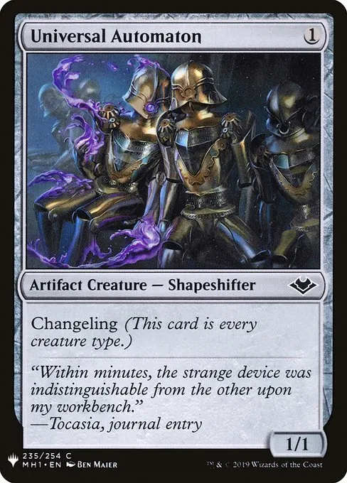 Universal Automaton · The List MH1-235/5050