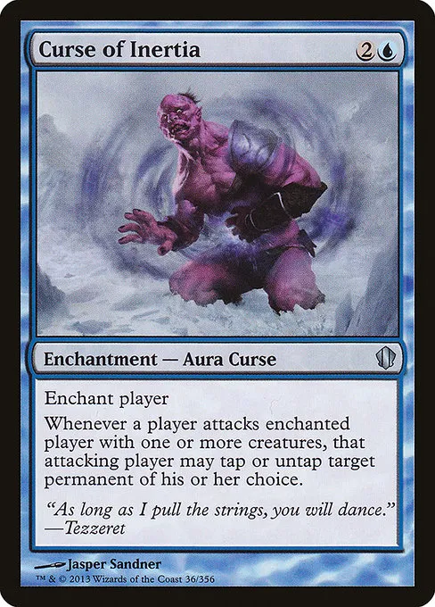 Curse of Inertia · Commander 2013 36/356