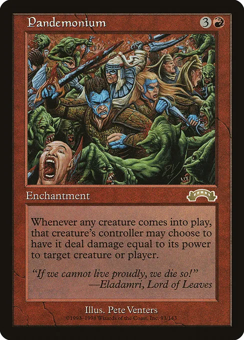 Pandemonium · Exodus 93/143