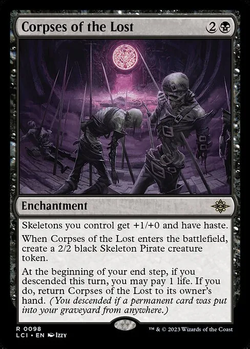 Corpses of the Lost · The Lost Caverns of Ixalan 98/416