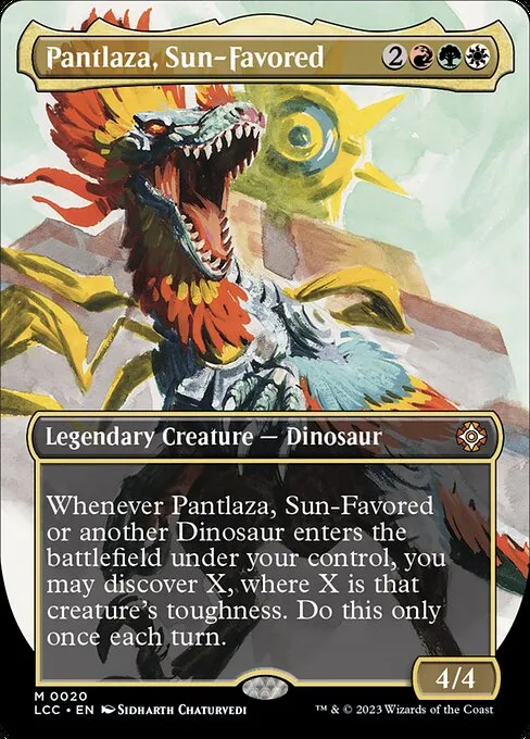 Pantlaza, Sun-Favored · The Lost Caverns of Ixalan Commander 20/370