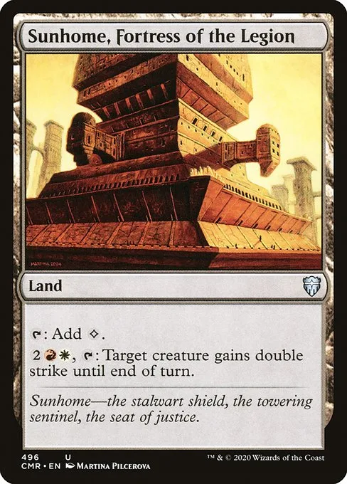 Sunhome, Fortress of the Legion · Commander Legends 496/718