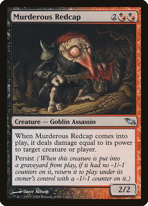Murderous Redcap · Shadowmoor 192/302