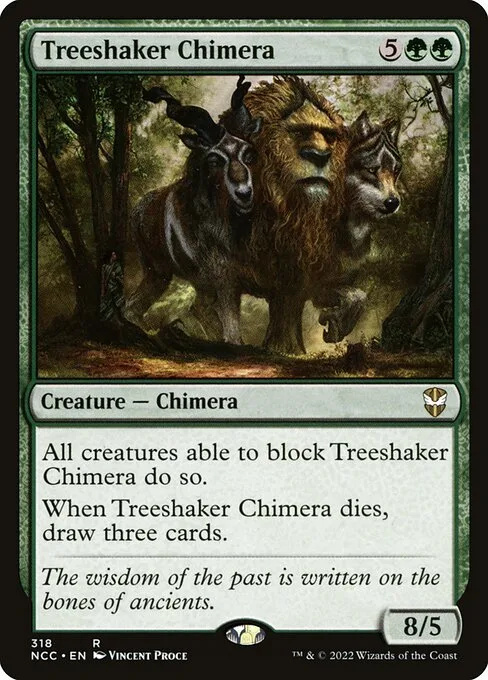 Treeshaker Chimera · New Capenna Commander 318/447