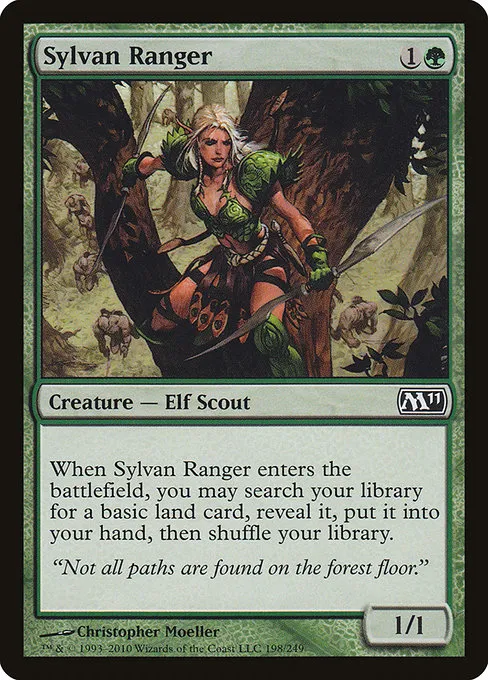 Sylvan Ranger · Magic 2011 198/249