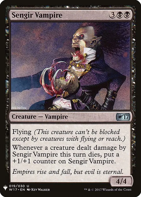 Sengir Vampire · The List W17-19/5050