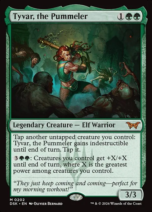 Tyvar, the Pummeler · Duskmourn: House of Horror 202/419