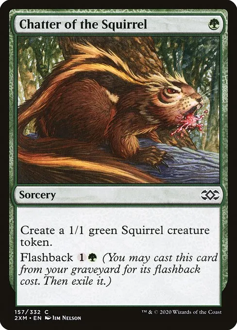 Chatter of the Squirrel · Double Masters 157/384
