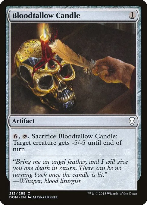 Bloodtallow Candle · Dominaria 212/280