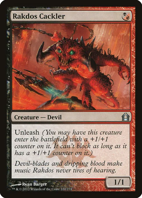 Rakdos Cackler · Return to Ravnica 220/274