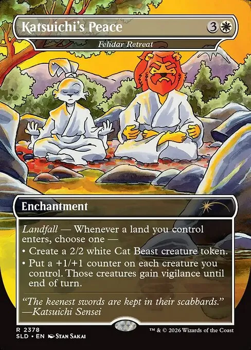 Felidar Retreat · Secret Lair Drop 2378/2547