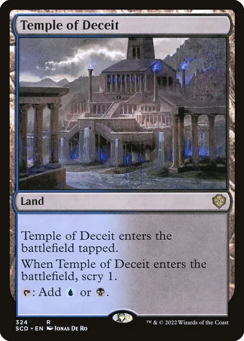 Temple of Deceit · Starter Commander Decks 324/352