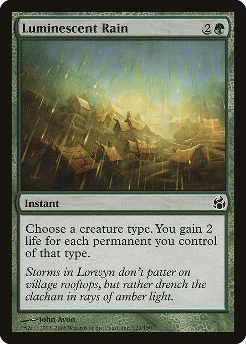 Luminescent Rain · Morningtide 129/150