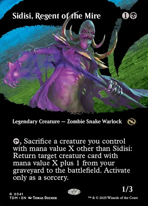 Sidisi, Regent of the Mire · Tarkir: Dragonstorm 341/427
