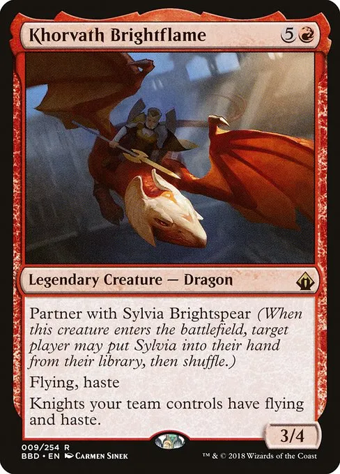 Khorvath Brightflame · Battlebond 9/256