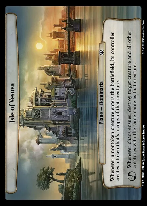 Isle of Vesuva · March of the Machine Commander 147/450