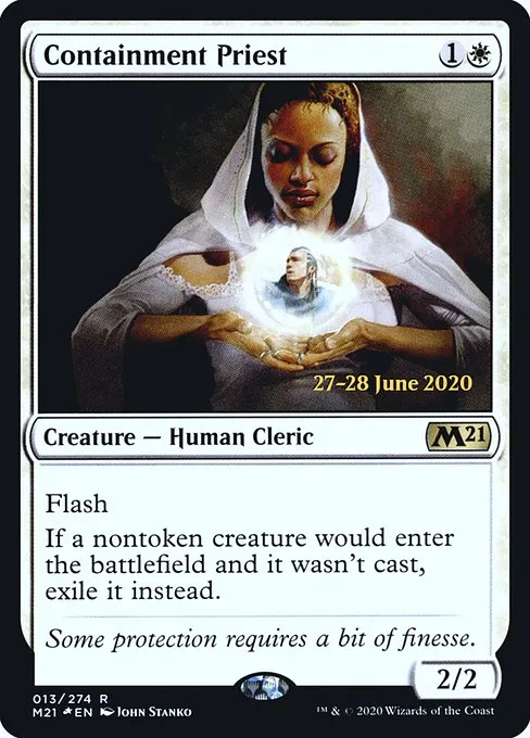 Containment Priest · Core Set 2021 Promos 13s/137
