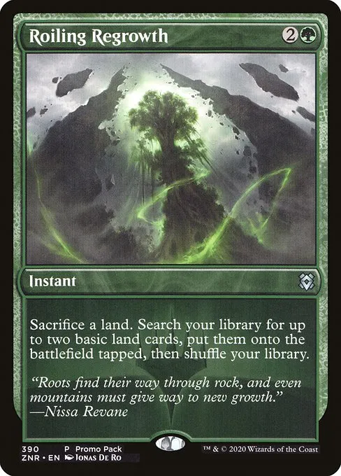 Roiling Regrowth · Zendikar Rising 390/407