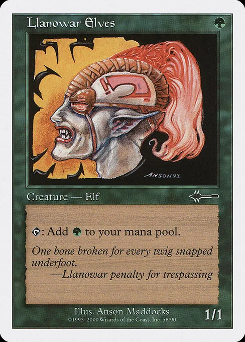 Llanowar Elves · Beatdown Box Set 58/90