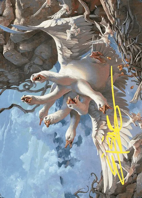 The Goose Mother // The Goose Mother · Wilds of Eldraine Art Series 29/81