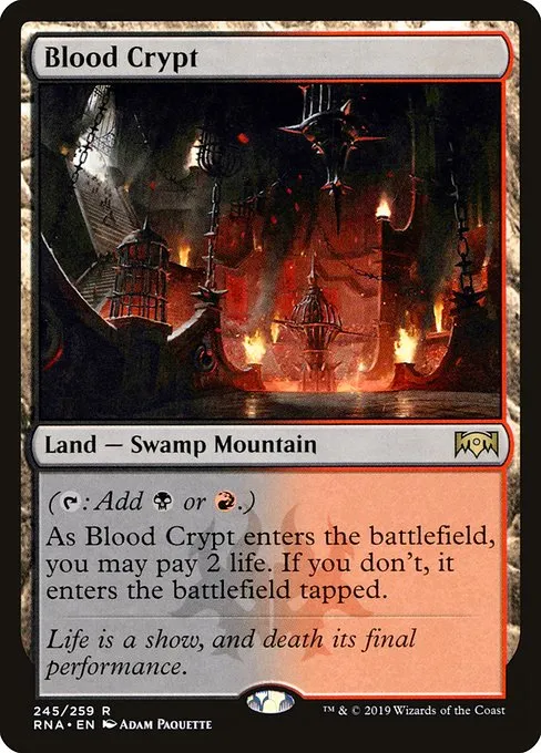 Blood Crypt · Ravnica Allegiance 245/273