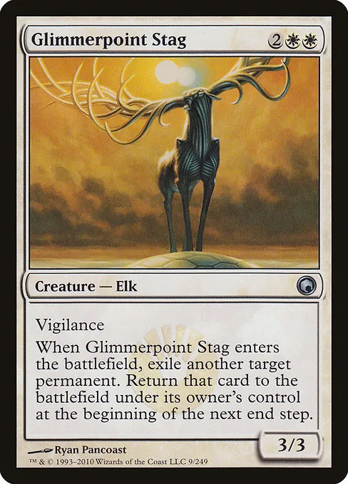 Glimmerpoint Stag · Scars of Mirrodin 9/249