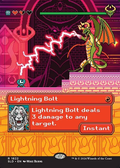 Lightning Bolt · Secret Lair Drop 1822/2547