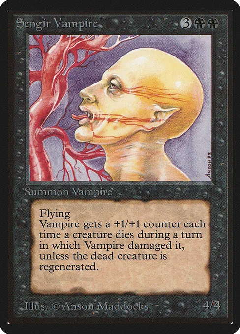 Sengir Vampire · Limited Edition Beta 128/302
