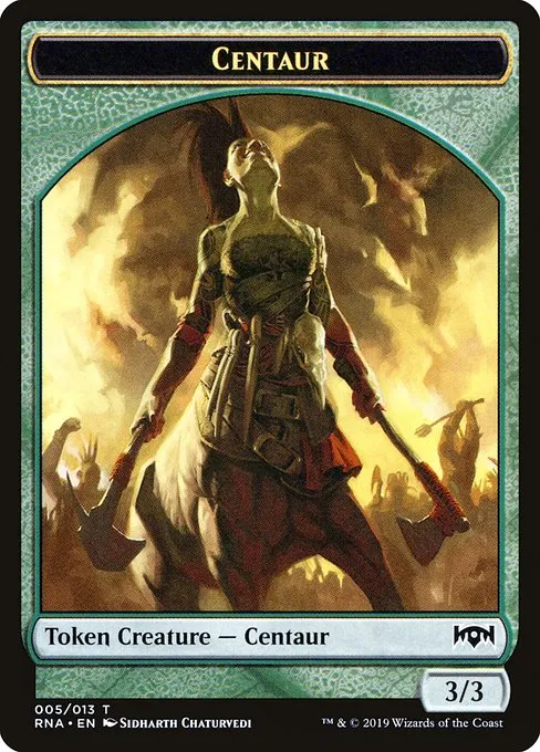 Centaur · Ravnica Allegiance Tokens 5/13