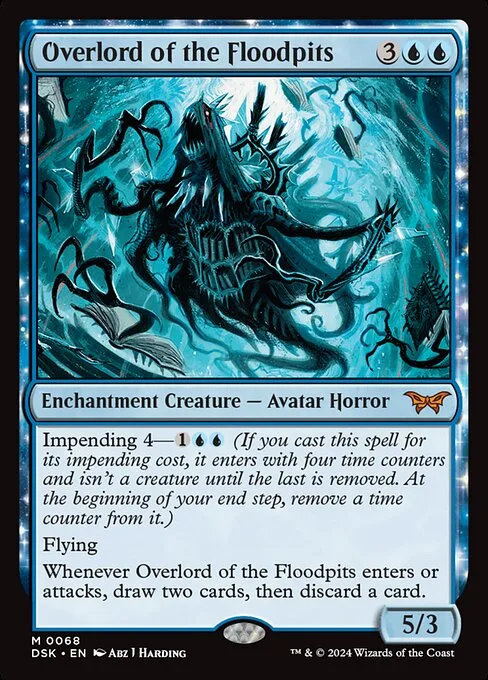 Overlord of the Floodpits · Duskmourn: House of Horror 68/419