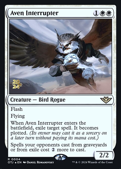 Aven Interrupter · Outlaws of Thunder Junction Promos 4s/160
