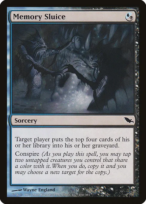 Memory Sluice · Shadowmoor 170/302