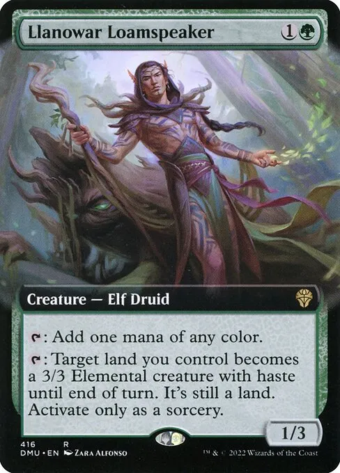Llanowar Loamspeaker · Dominaria United 416/453