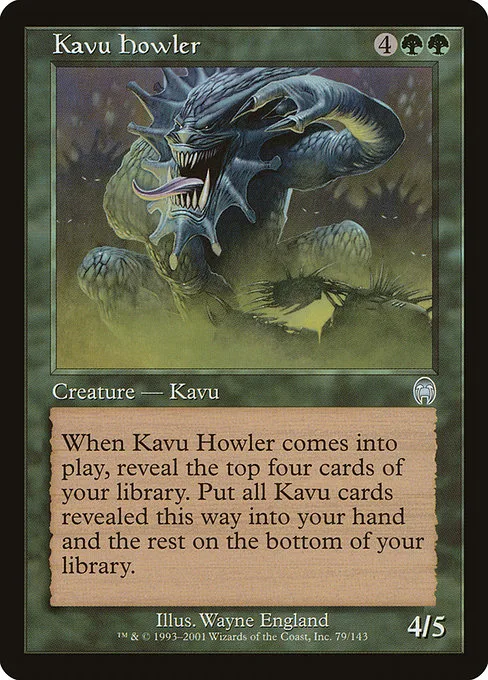 Kavu Howler · Apocalypse 79/143