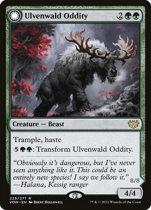 Ulvenwald Oddity // Ulvenwald Behemoth · Innistrad: Crimson Vow 225/423