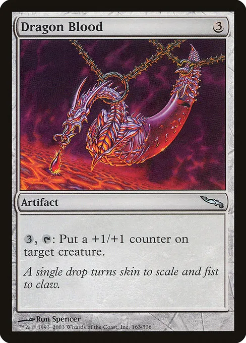 Dragon Blood · Mirrodin 163/306