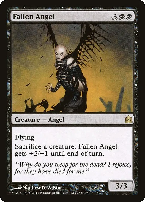 Fallen Angel · Commander 2011 82/318