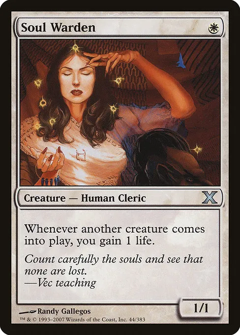 Soul Warden · Tenth Edition 44/510