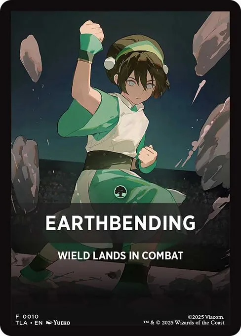 Earthbending · Avatar: The Last Airbender Beginner Box Front Cards 10/10