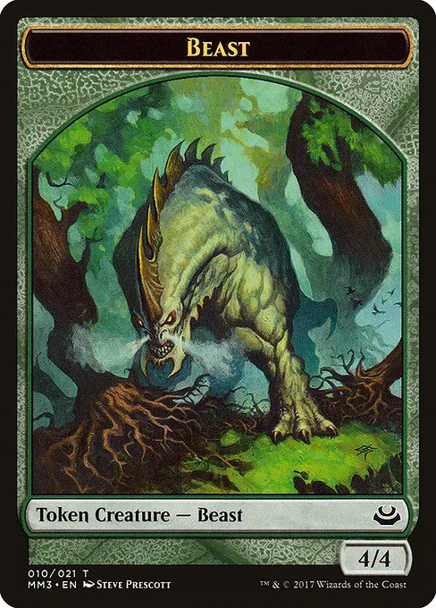 Beast · Modern Masters 2017 Tokens 10/21