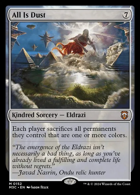 All Is Dust · Modern Horizons 3 Commander 152/398